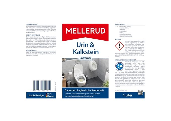 Mellerud Urin & Kalkstein Entferner 1,0 L