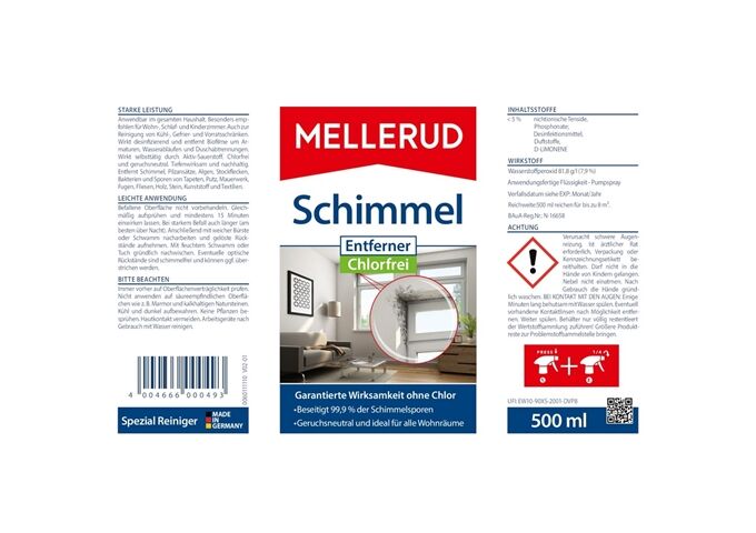 Mellerud Schimmel Entferner Chlorfrei 0,25 L