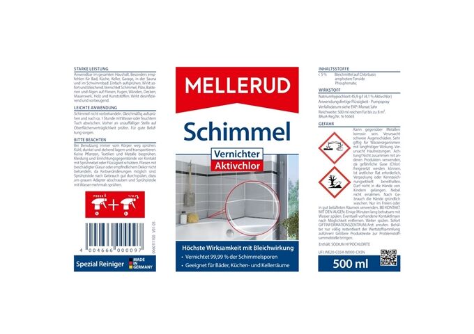 Mellerud Schimmel Vernichter 0,5 l