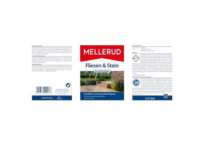 Mellerud Fliesen & Stein Grundreiniger 2,5 L