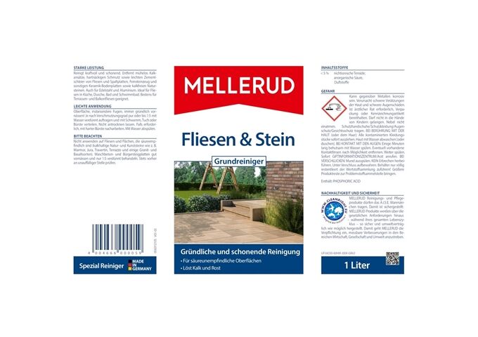 Mellerud Fliesen & Stein Grundreiniger 1,0 L