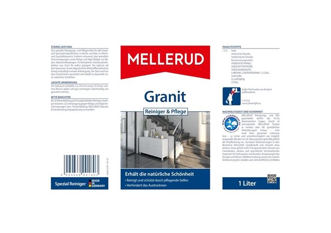 Mellerud Granit Reiniger & Pflege 1,0 L