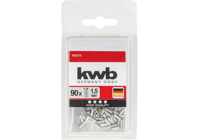 KWB Aderendhülsen 1,50 qmm Inh ;90