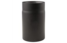 Firefix Rauchrohr Ø 120 mm, 250 mm lang, schwarz