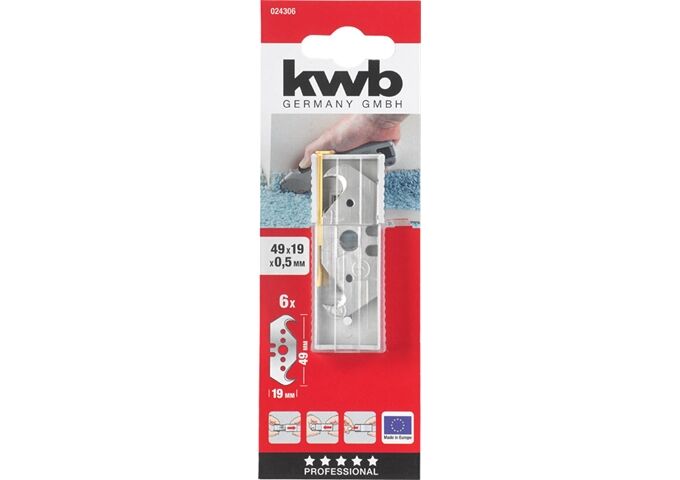 KWB Hakenklingen 49x19mm Spender Inh66