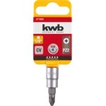KWB Steckschlüssel-Einsatz 1/4 ´ ´ PZ2