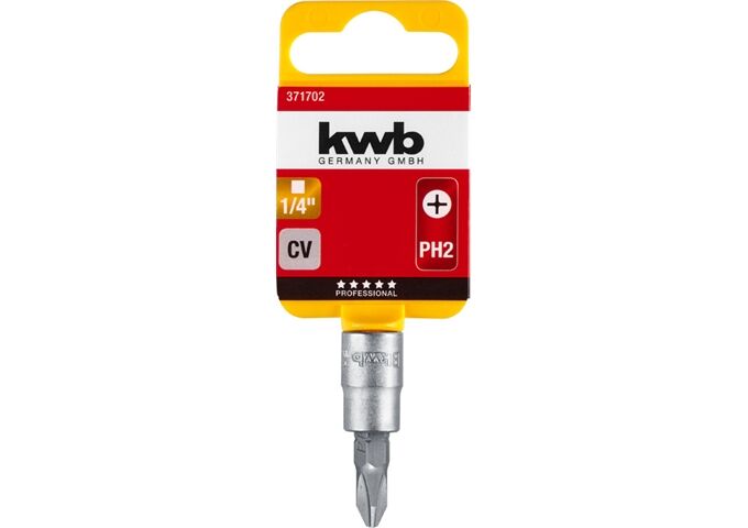 KWB Steckschlüssel-Einsatz 1/4 ´ ´ PH2