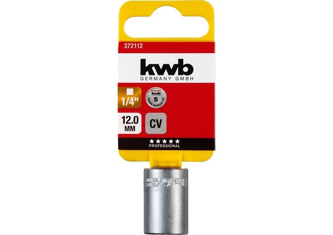 KWB Steckschlüssel-Einsatz 1/4 ´ ´ 12mm