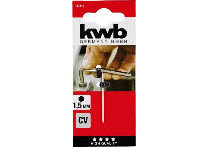 KWB 6-kant Stiftschlüssel CV 1.5