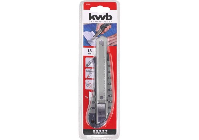 KWB Profi Abbrechklingenmesser 18 Autoloadfunktion