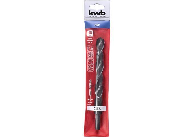 KWB HSS Spiralbohrer abgedreht D16.0mm