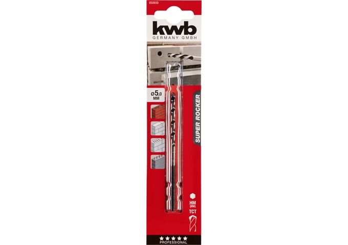 KWB SUPER ROCKER Betonbohrer 6-kant D5.0mm