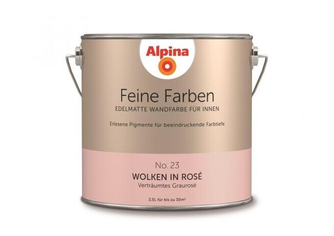 Alpina Alpina Feine Farben 2,5 L Wolken inRos