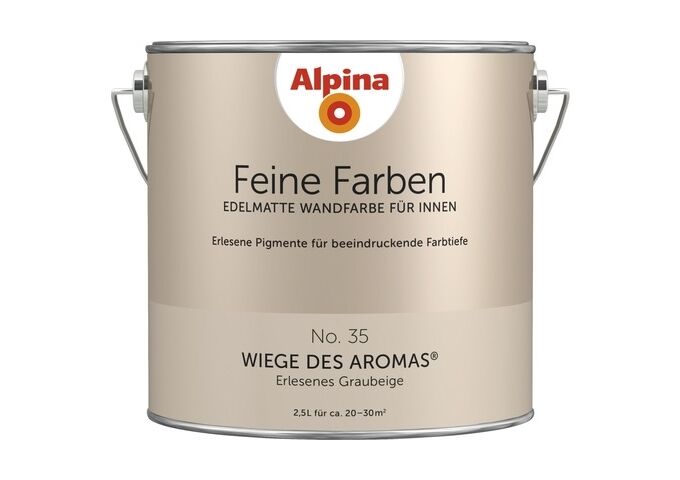 Alpina Alpina Feine Farben 2,5 L Wiege desAromas