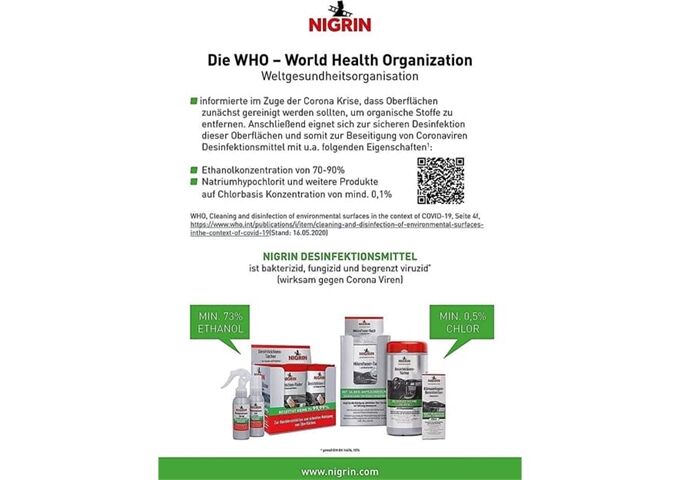 Nigrin Handdesinfektionsgel 100 ml