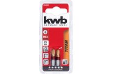 KWB Schraubendreherbit TITAN L25mm PH3Inh2