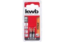 KWB Schraubendreherbit TITAN L25mm PZ1Inh2