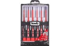 KWB Feinmech-Schraubendrehersatz Flach/PH 6-tlg. VDE