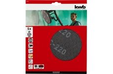 KWB Klett-Haftschleifgitter D225mm K220Inh5