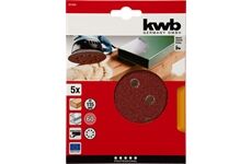 KWB Klett-Haftscheiben gelocht D115mm K60 Inh5
