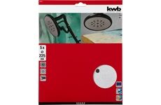 KWB Klett-Haftscheiben gelocht gelochtD225mm K40 Inh5