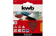 KWB Delta Klett-Haftdreiecke gelocht K80 Inh5