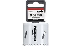 KWB PREM HSS-BiMetall-Lochsäge D51mm