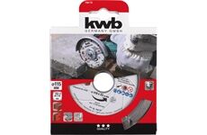 KWB Diamant-Trennscheibe SILVER LINE segm. D115mm