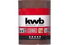 KWB Schleifrolle KORUND 93 mm L5m K240