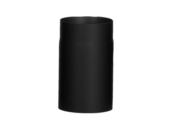 Firefix Rauchrohr Ø 150 mm 250 mm lang, schwarz
