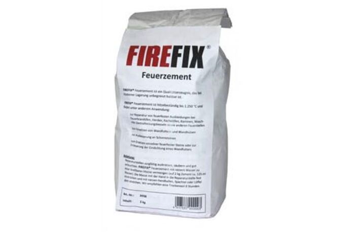 Firefix Zement, feuerfest 2000 g Tüte