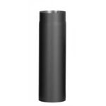 Firefix Rauchrohr Ø 150 mm 500 mm lang, schwarz