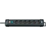 Brennenstuhl Premium-Line 6fach schwarz 3m H05VV-F3G1,5 mit Sch