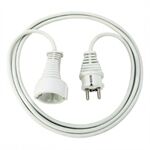 Brennenstuhl Verl.Kabel 2m weiss 2m H05VV-F3G1.5weiss