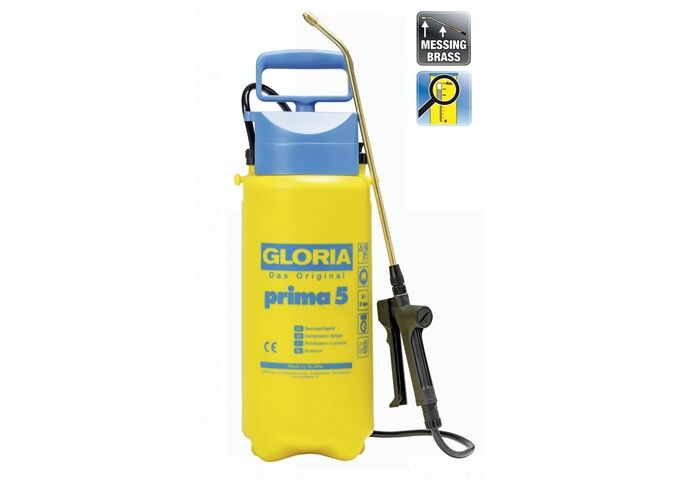 Gloria Drucksprühgerät Prima 5 5 L Füllinhalt