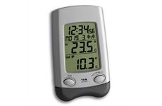 TFA Funk-Thermometer WAVE grau 115x70 mm