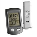 TFA Ratio Funk-Thermometer grau-metallic, inkl. Sender