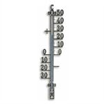 TFA Außenthermometer, Metall altzinn, 420 mm, 420 g