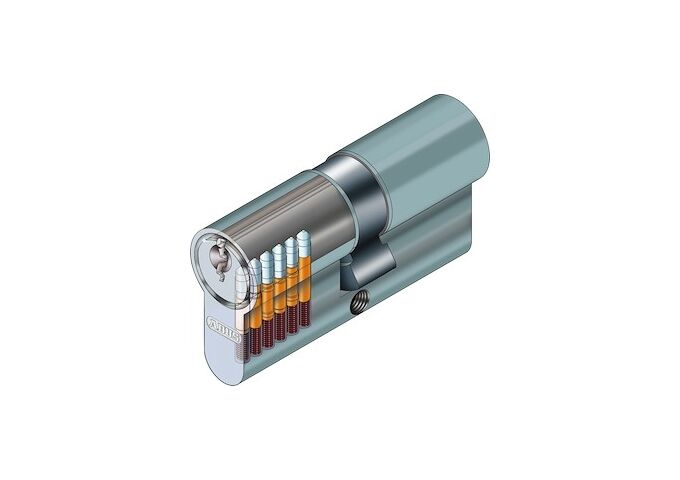 Abus Profilzyliner E30NP 40/55 B/SB, mit5 Schlüssel