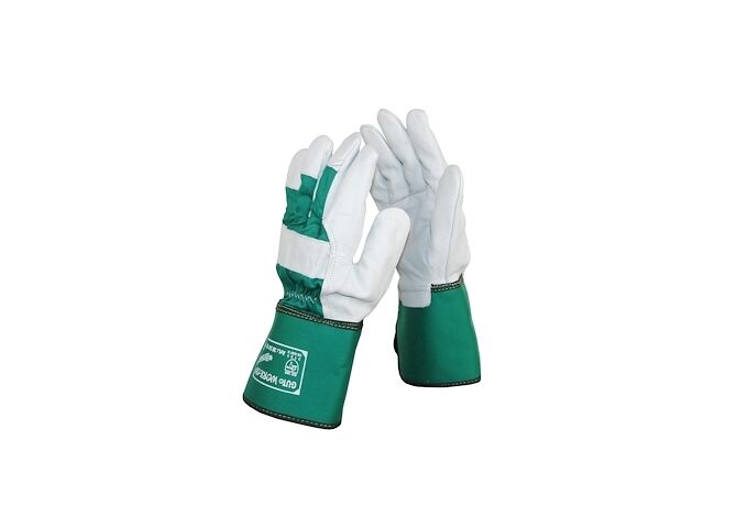  Handschuh WORK-ON GREEN long Gr.12,CE CAT II