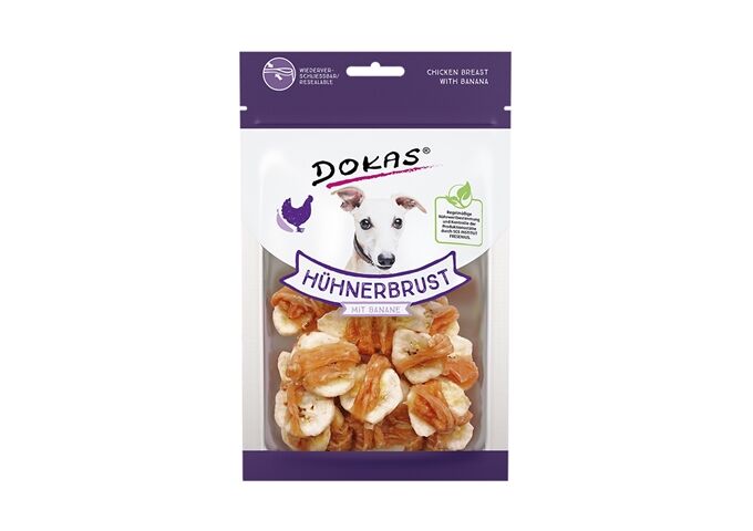 DOKAS Hühnerbrust mit Banane 70 g