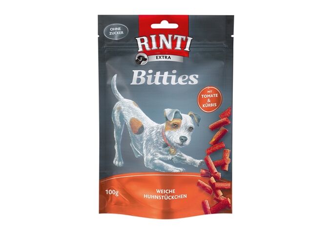 RINTI Extra Chicko Mini Bits Tomate& Kürbis 100 g