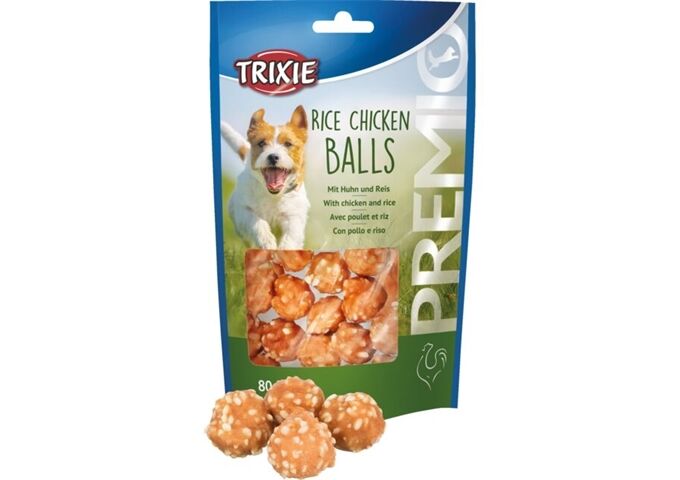 Trixie PREMIO Rice Chicken Balls, 80g