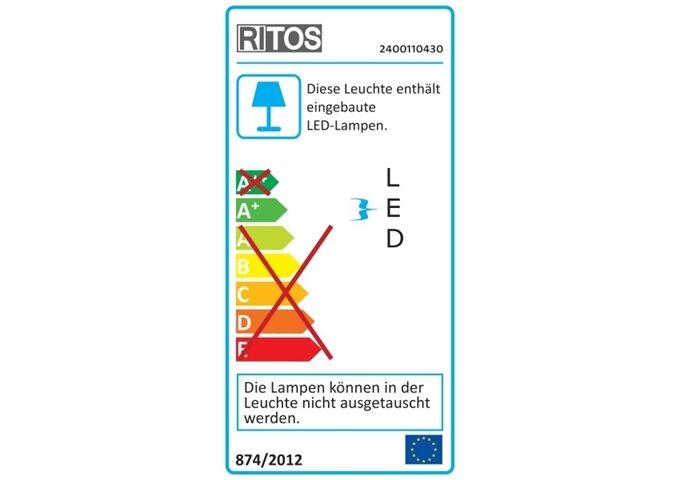  Alpha LED Kst. weiß 4W 32,2x2,3x3cm, 310l, EEK ; A