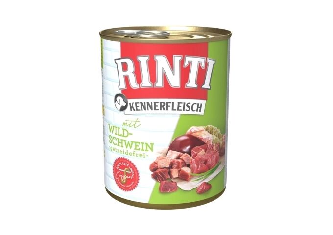  Rinti Kennerfleisch Wildschwein Dose 800g