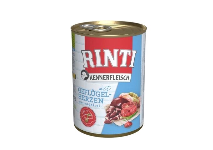 RINTI Rinti Kennerfleisch Geflügelherzen 400 g