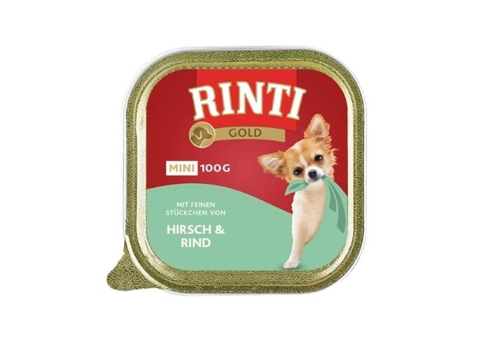 RINTI Rinti Gold Mini Hirsch und Rind 100 g