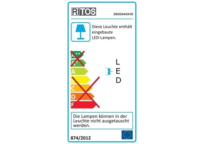  Giga LED 4x1W Unterbauleuchte 59,8x6,6x2,8cm, 280l