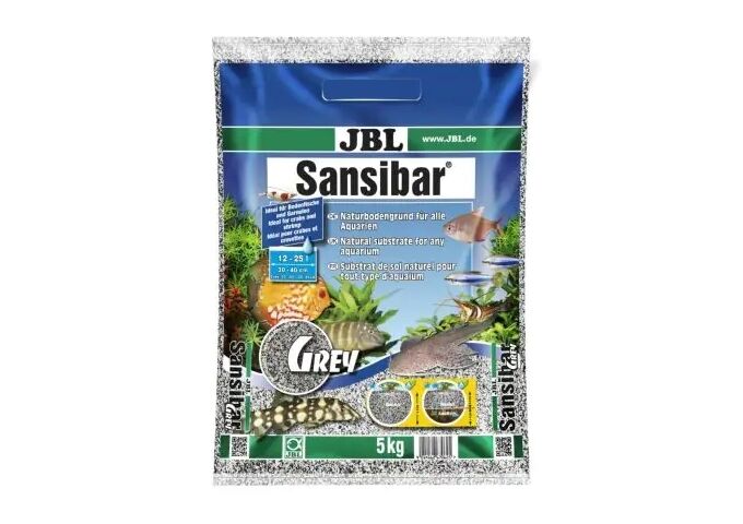 JBL JBL Sansibar GREY 5kg Naturbodengrund Aquaristik