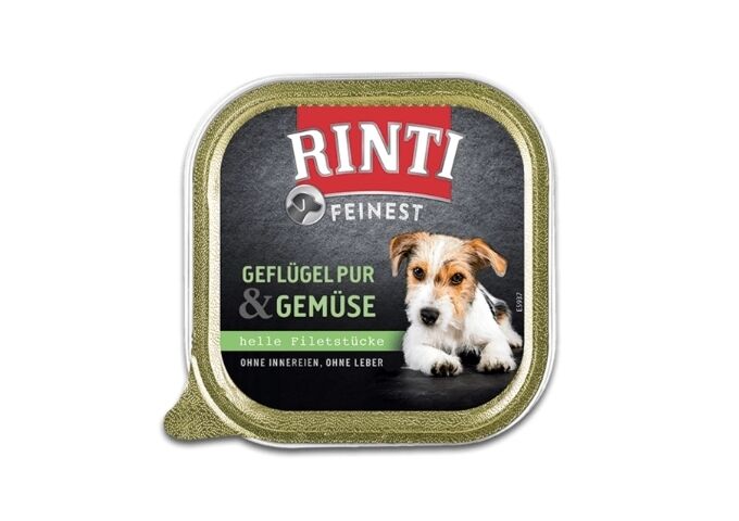 RINTI Feinest - Geflügel & Gemüse,Schale 150 g